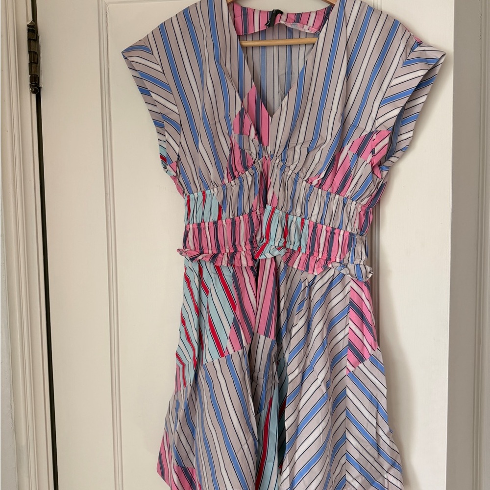 Maeve Striped Multicolor Dress